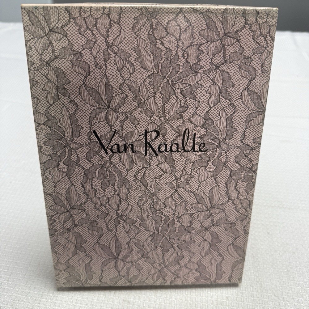 2-Vtg 50s VAN RAALTE Flextop 15 Carefree 9.5Nylon Hose Stockings Seams New 1 Box